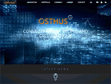 Tablet Screenshot of osthus.com
